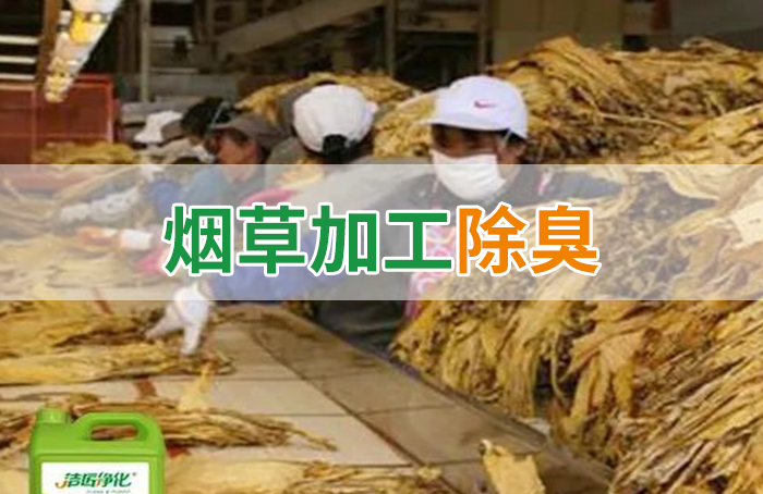 潔匠凈化·的凈工業(yè)除臭劑_煙草加工異味廢氣危害大，快速除臭就用Dejing的凈除臭劑！